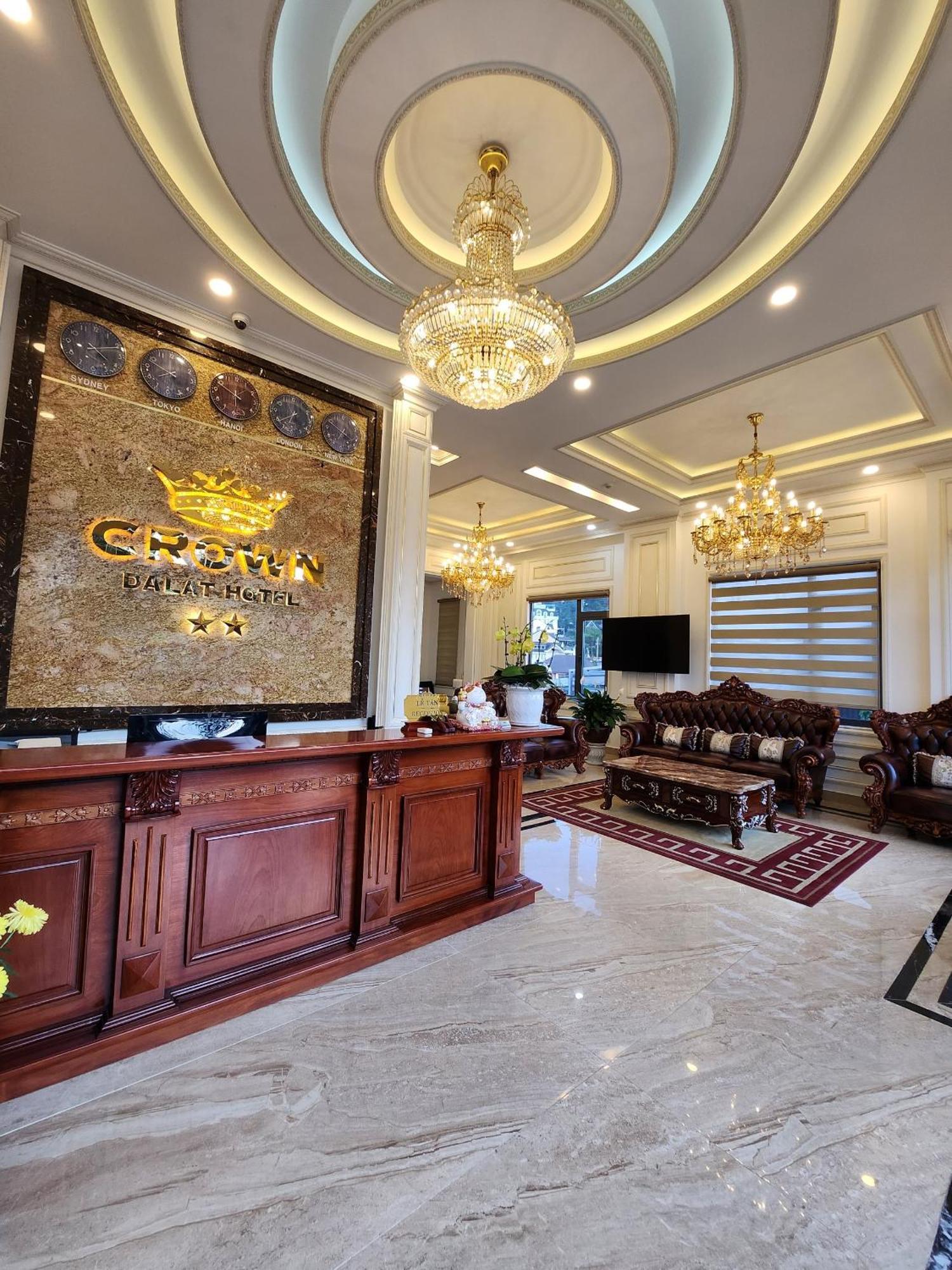 Crown Dalat Hotel Eksteriør bilde